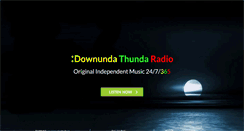 Desktop Screenshot of downundathundaradio.com.au